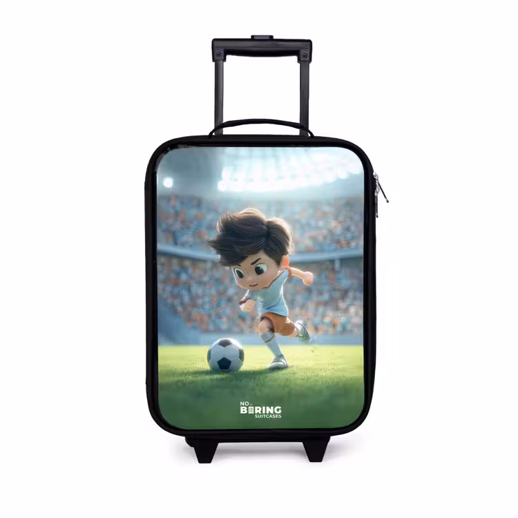 Kinderkoffer - Jongen - Voetbal - Stadion - Zonlicht — 1