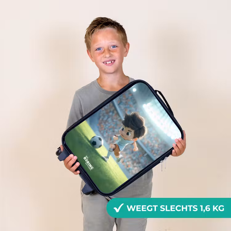 Kinderkoffer - Jongen - Voetbal - Stadion - Zonlicht — 3