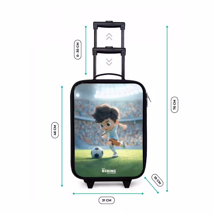 Kinderkoffer - Jongen - Voetbal - Stadion - Zonlicht — 7