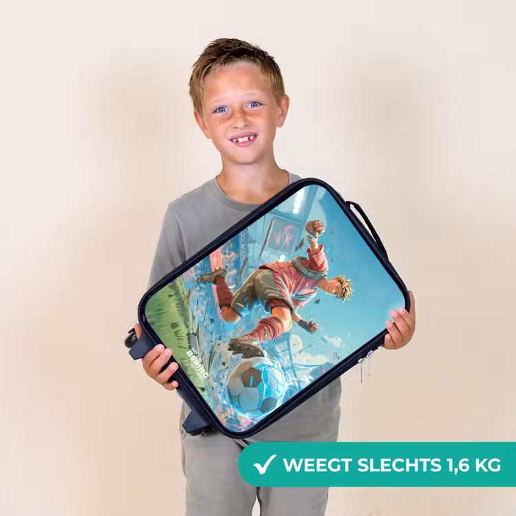 Kinderkoffer - Voetbal - Jongen - Stadion - Elektrisch — 3