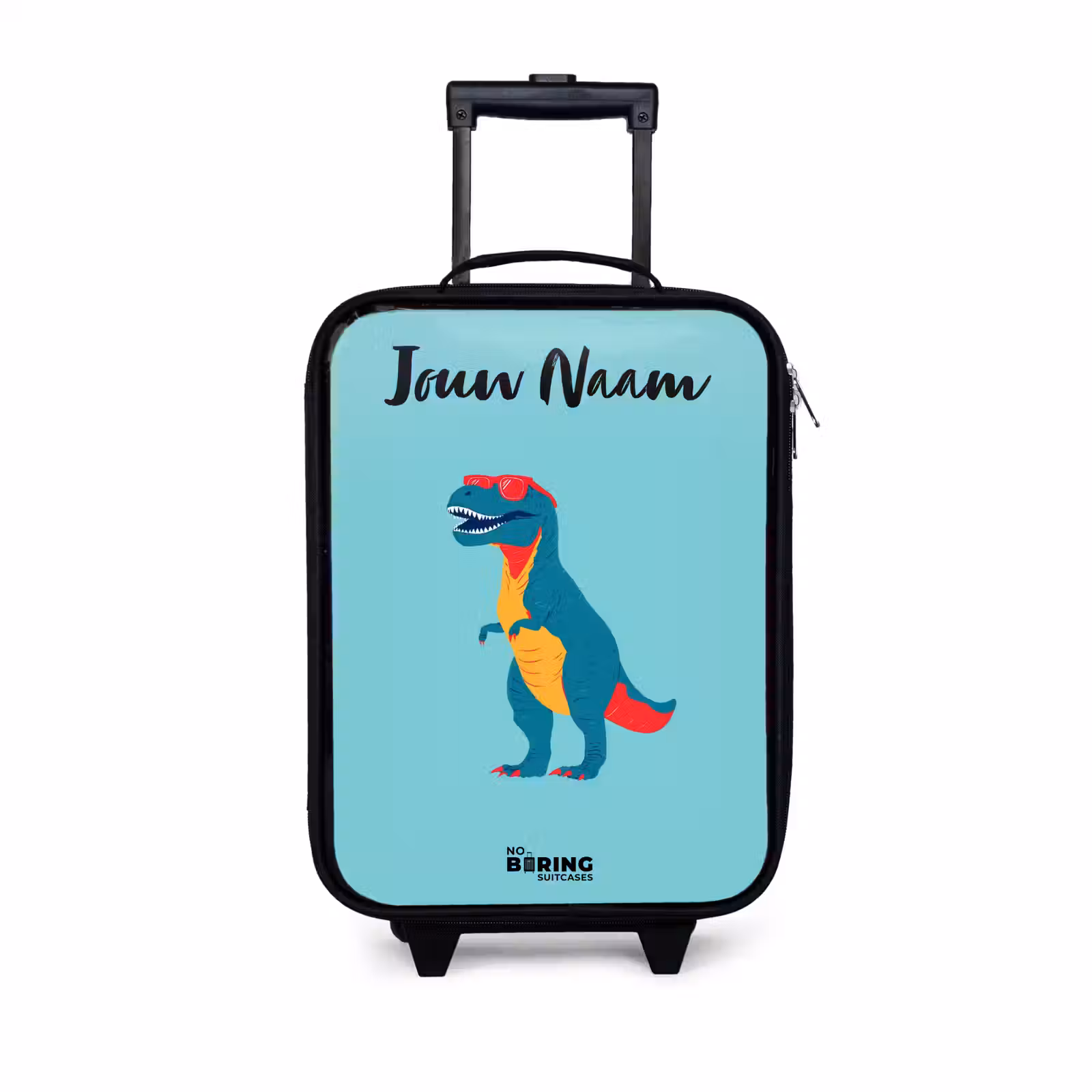 Kinderkoffers met naam - Dino - Dier - Zonnebril — 1