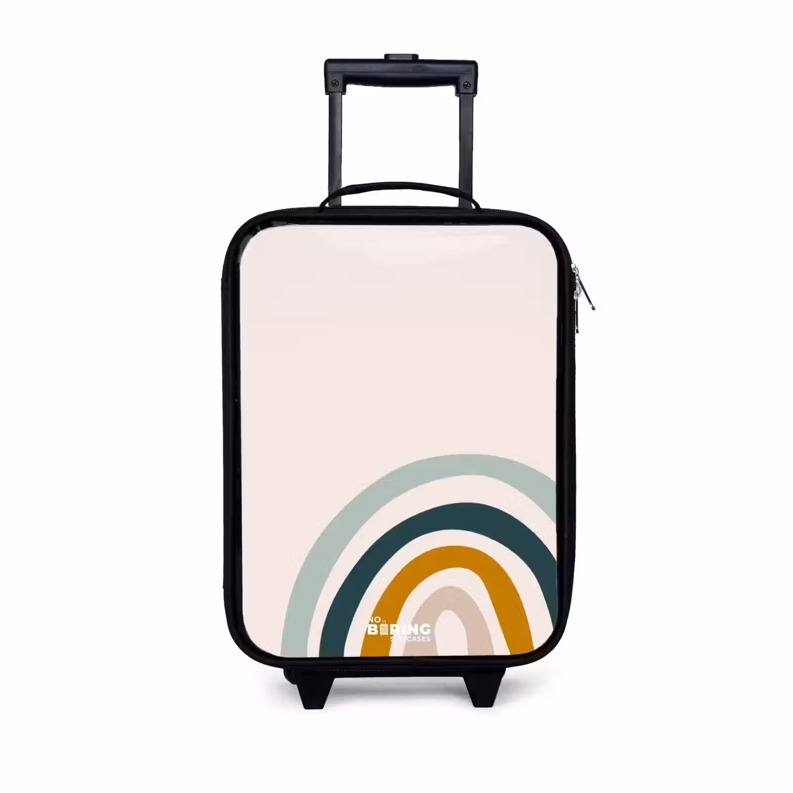 Kinderkoffer - Ruwe regenboog aqua — 1