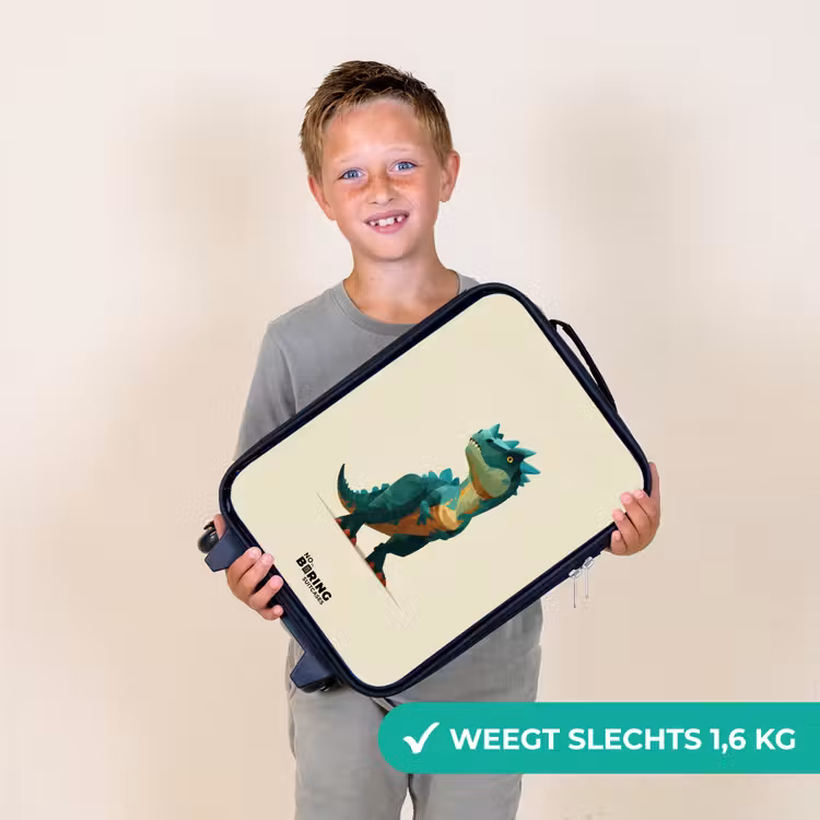 Kinderkoffer - Dino - Dier - Groen — 3