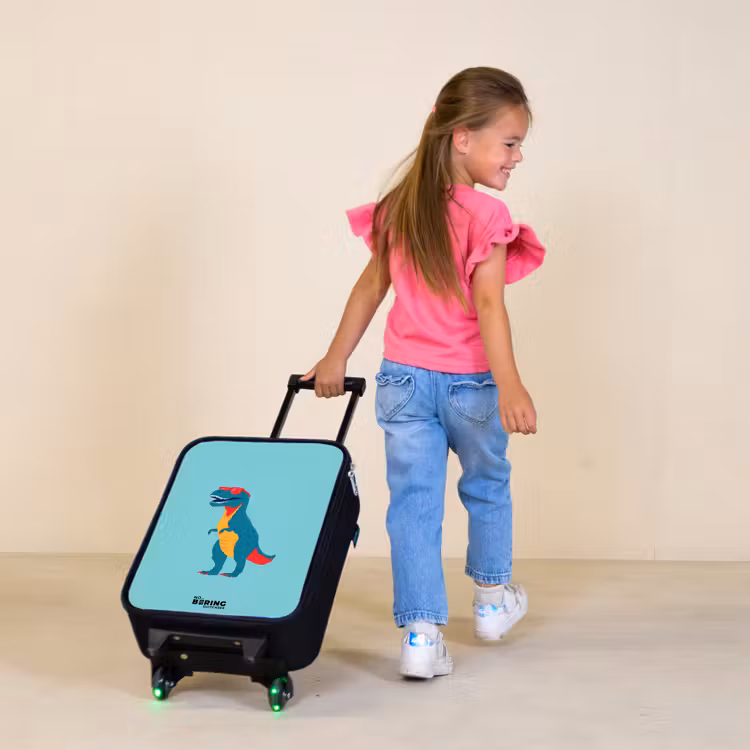Kinderkoffer - Dino - Dier - Zonnebril — 2