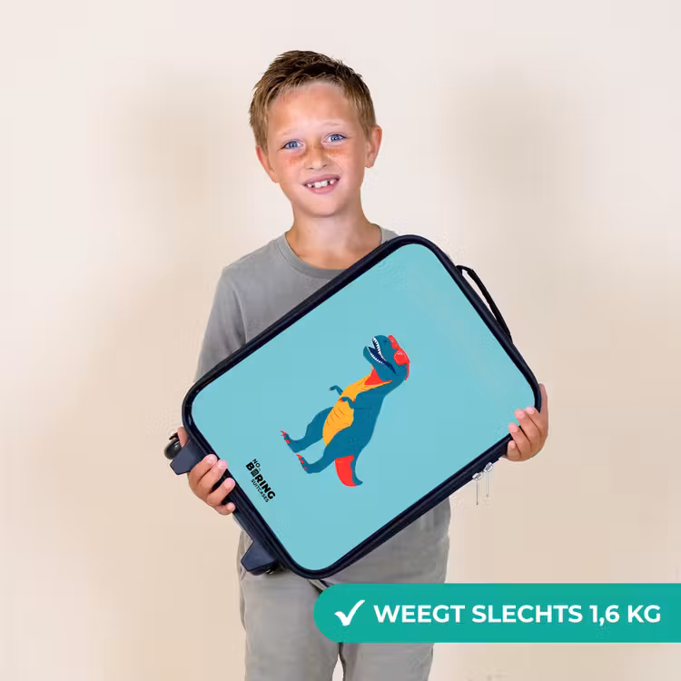 Kinderkoffer - Dino - Dier - Zonnebril — 3