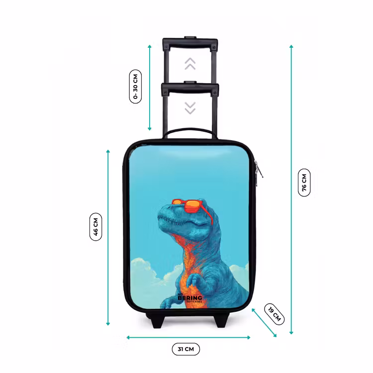 Kinderkoffer - Dino - Zonnebril - Blauw — 7
