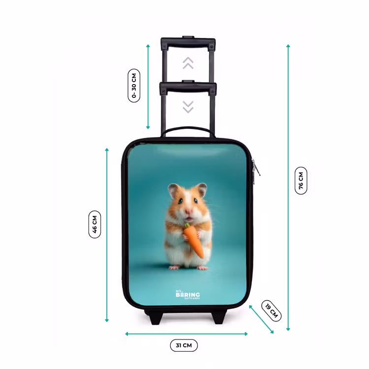 Kinderkoffer - Hamster - Wortel - Dier — 7
