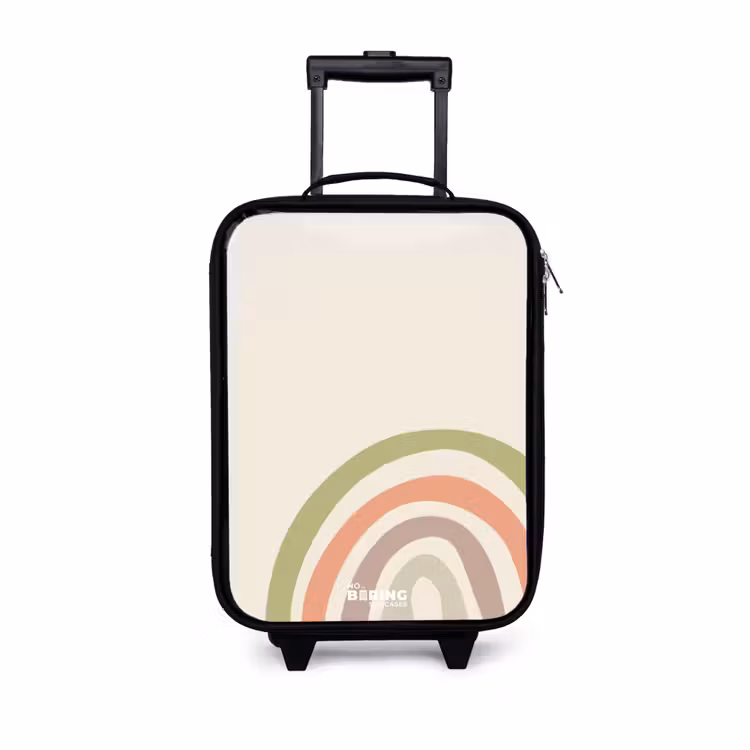 Kinderkoffer - Ruwe regenboog pastel — 1