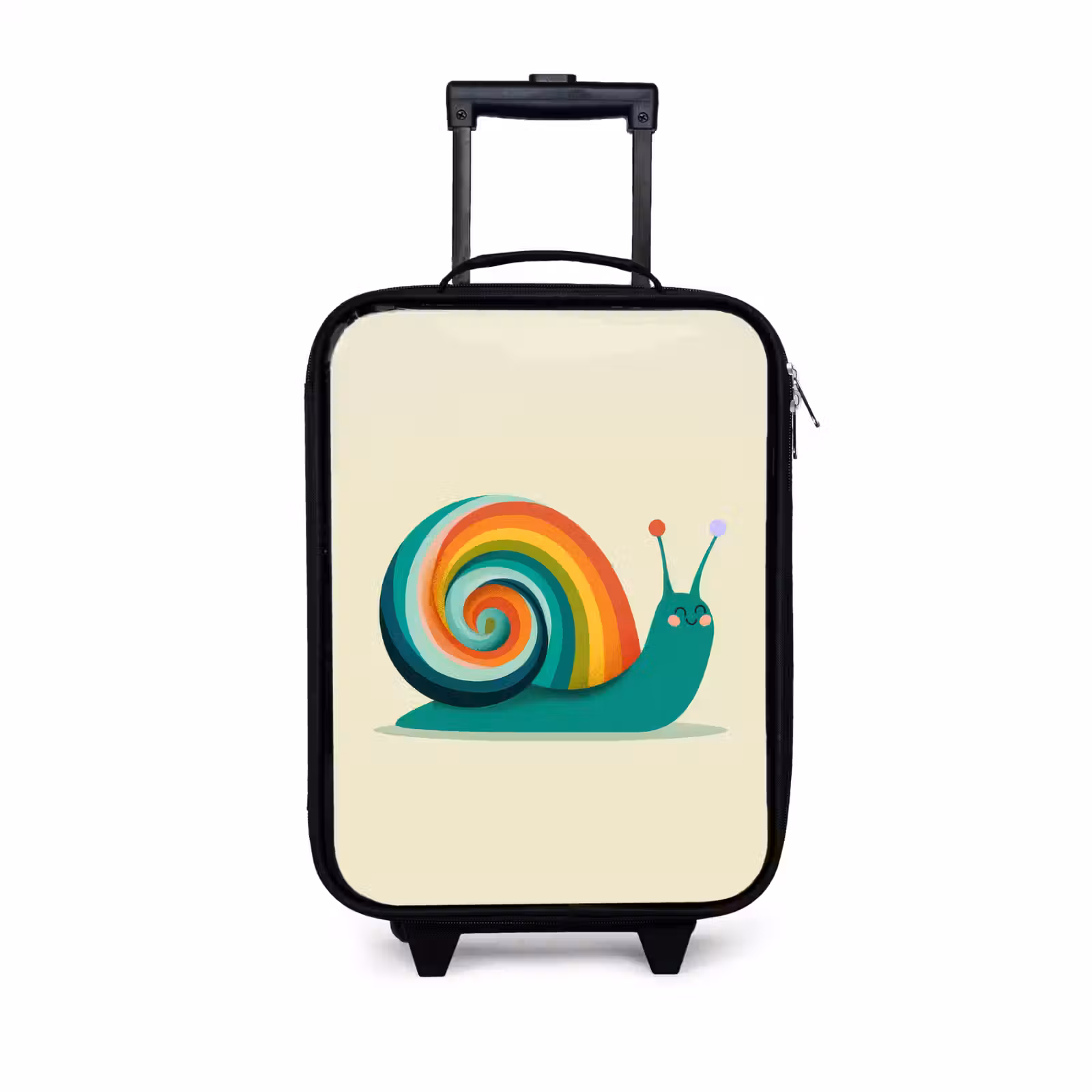 Kinderkoffer - Slak - Regenboogschild - Groen — 1