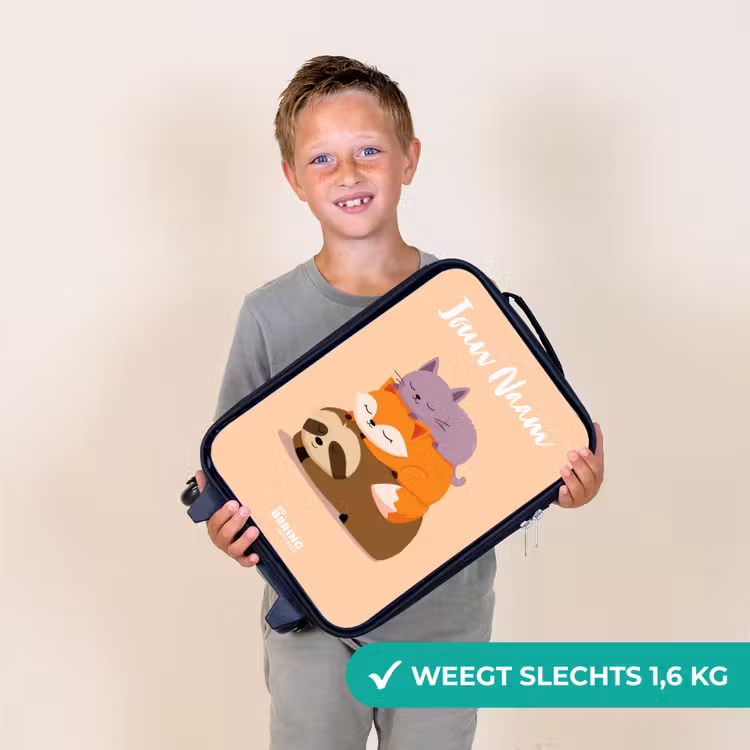 Kinderkoffers met naam - Dieren - Slapen - Samen — 3