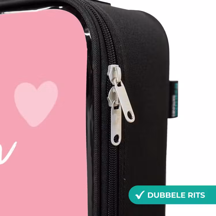 Kinderkoffers met naam - Hartjesritme — 6