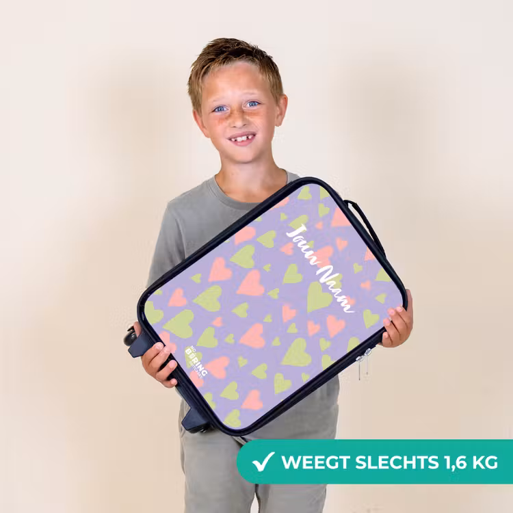 Kinderkoffers met naam - Lovely lila — 3