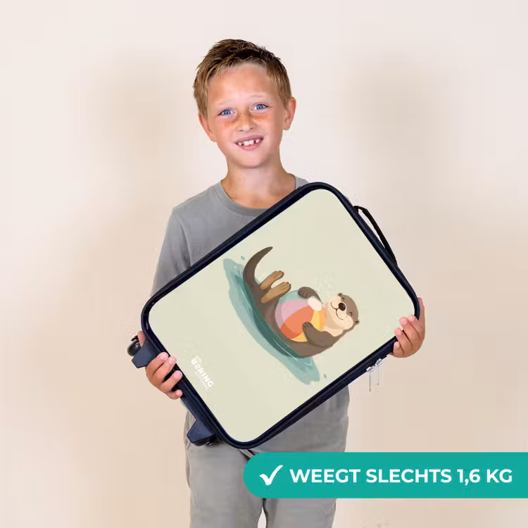 Kinderkoffers met naam - Otter - Strandbal - Water — 3