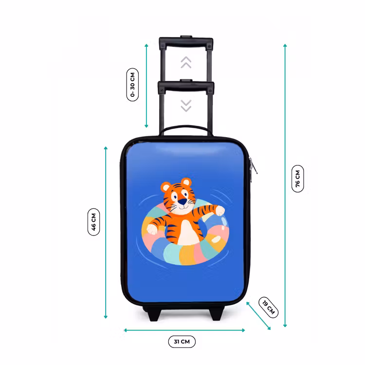 Kinderkoffer - Tijger - Zwemband - Water — 7