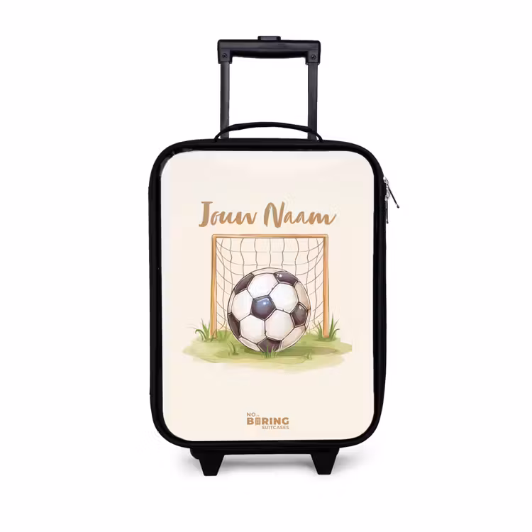 Kinderkoffer - Voetbal in een goal — 1