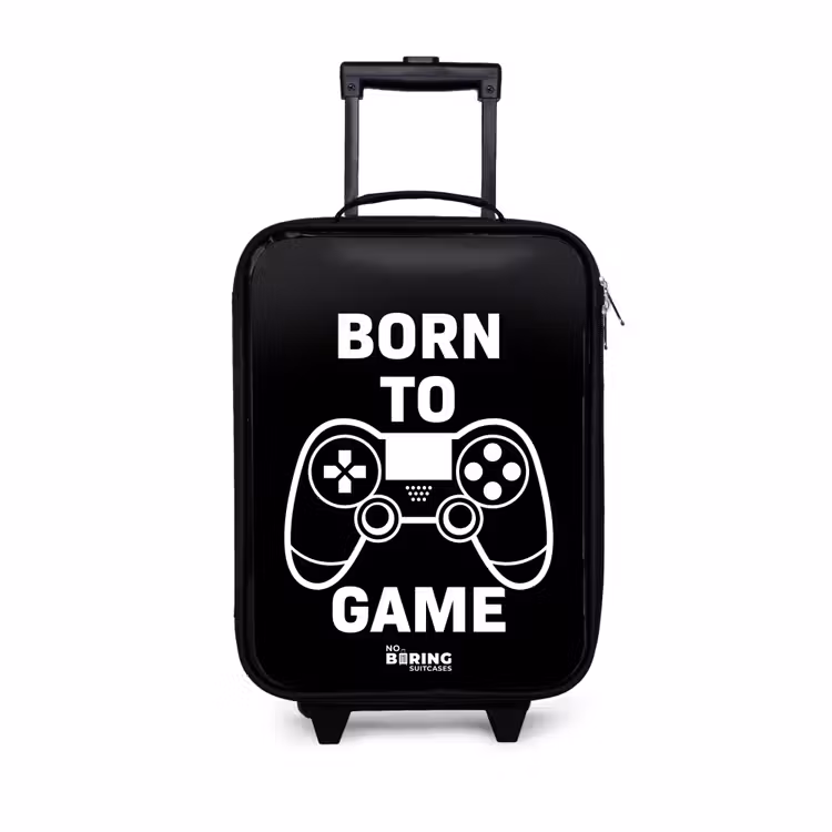 Kinderkoffers met naam - Born to game met controller — 1