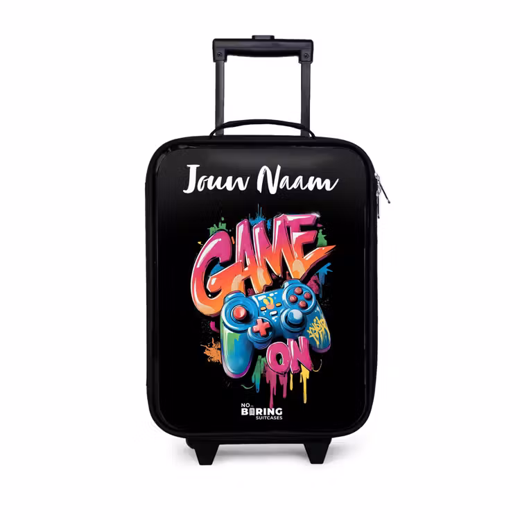 Kinderkoffers met naam - Controller - Game - Graffiti - Tekst — 1