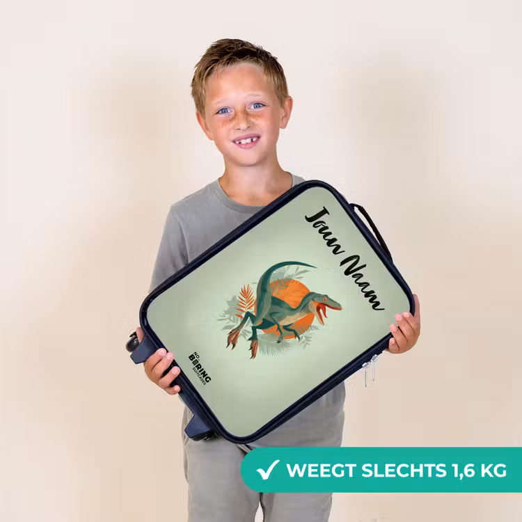 Kinderkoffers met naam - Dier - Dino - Natuur — 3