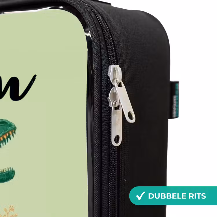 Kinderkoffers met naam - Dino - Natuur - Groen — 6