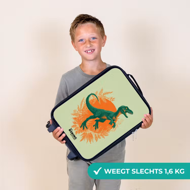 Kinderkoffer - Dino - Natuur - Groen — 3