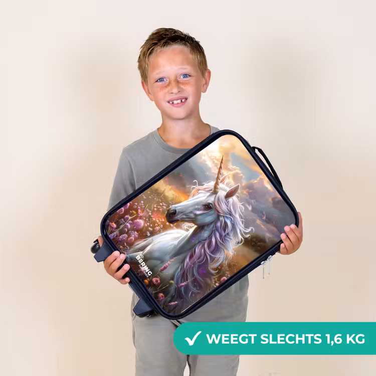 Kinderkoffer - Pastel parelhoorn — 3