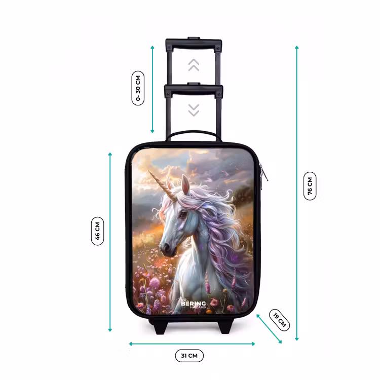 Kinderkoffer - Pastel parelhoorn — 7
