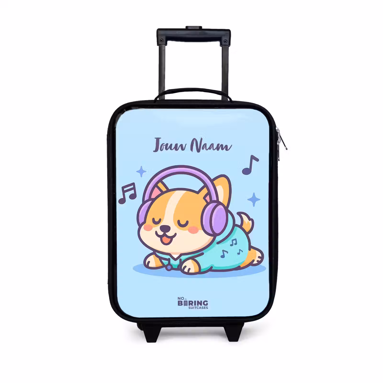 Kinderkoffers met naam - Kawai - Hond - Muziek — 1