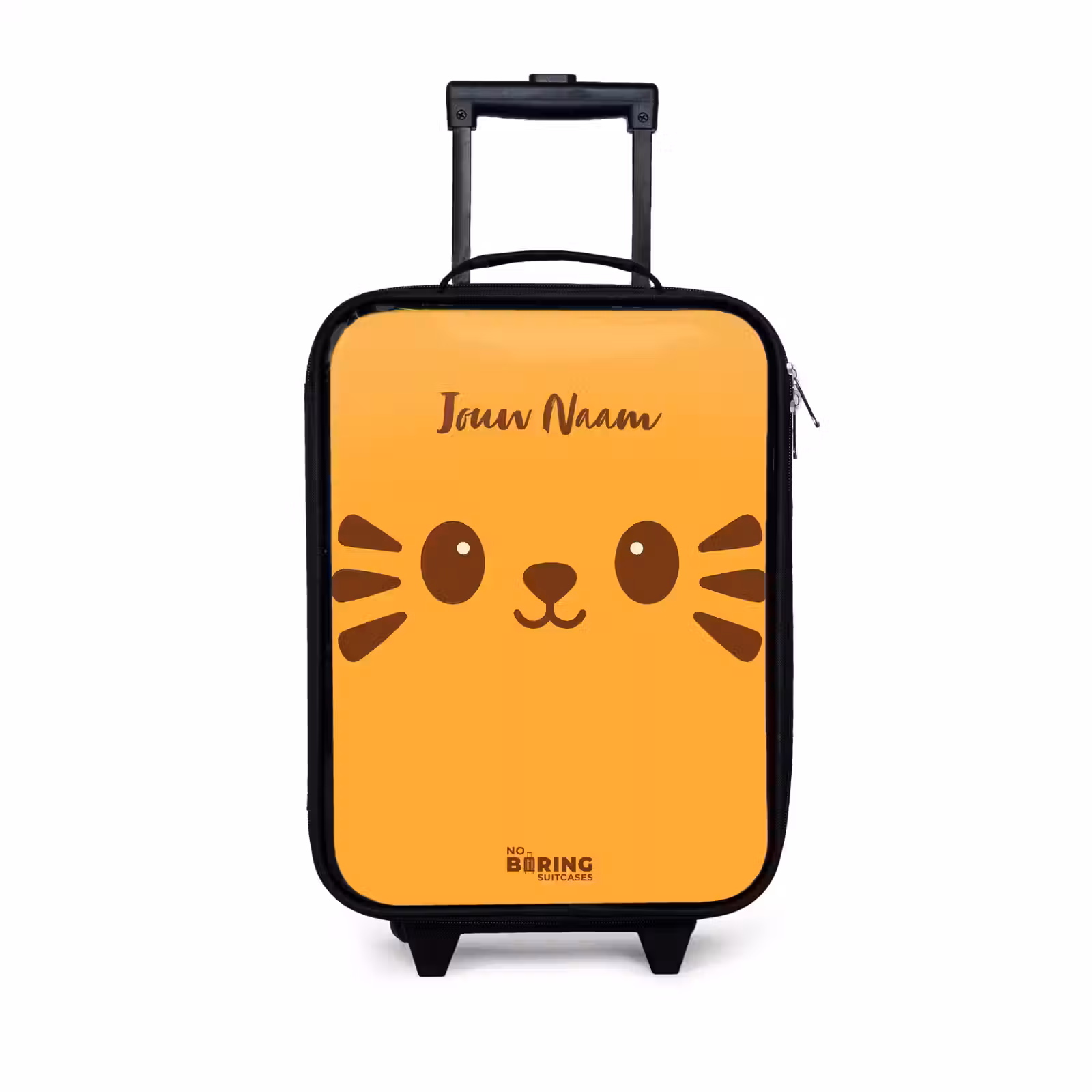 Kinderkoffers met naam - Kawai - Tijger - Oranje — 1