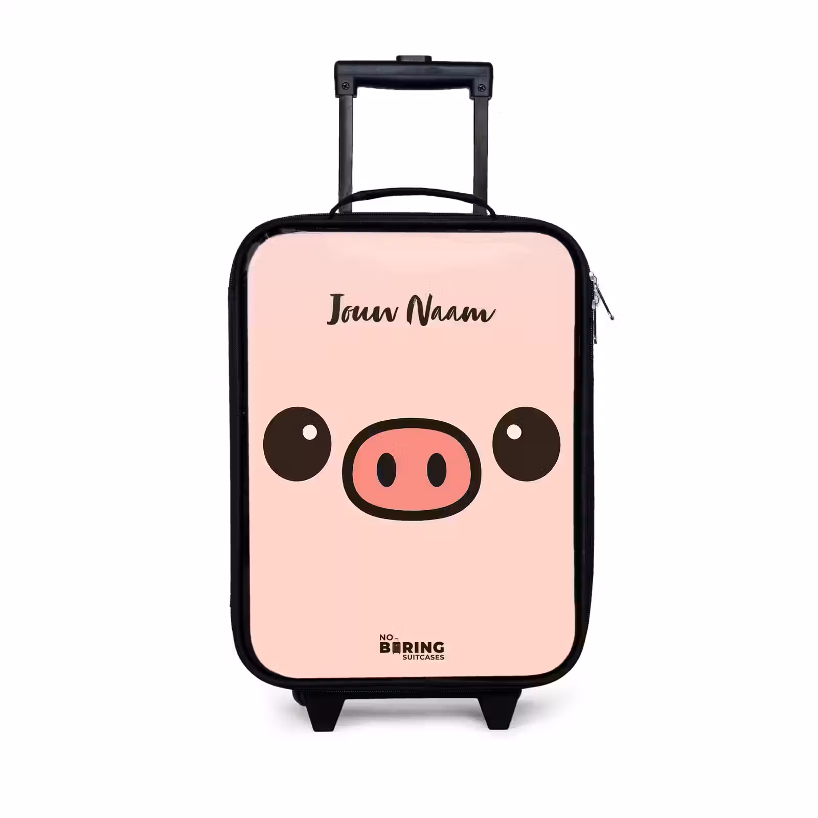 Kinderkoffers met naam - Kawai - Varken - Roze — 1