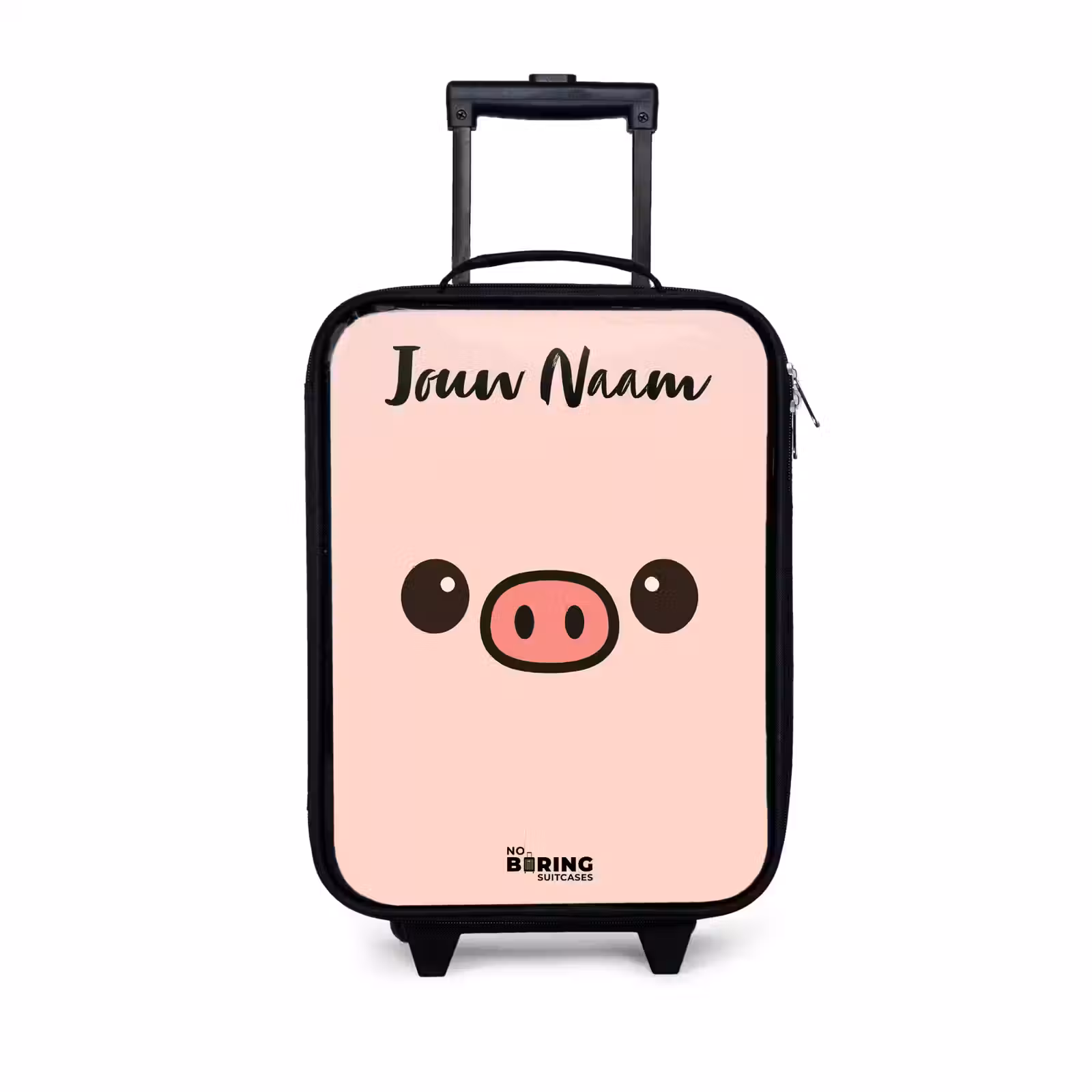 Kinderkoffers met naam - Kawai - Varken - Roze — 1