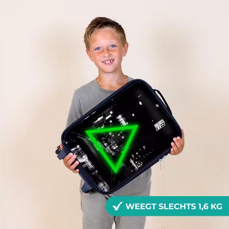 Kinderkoffer - Felgroene driehoek — 3