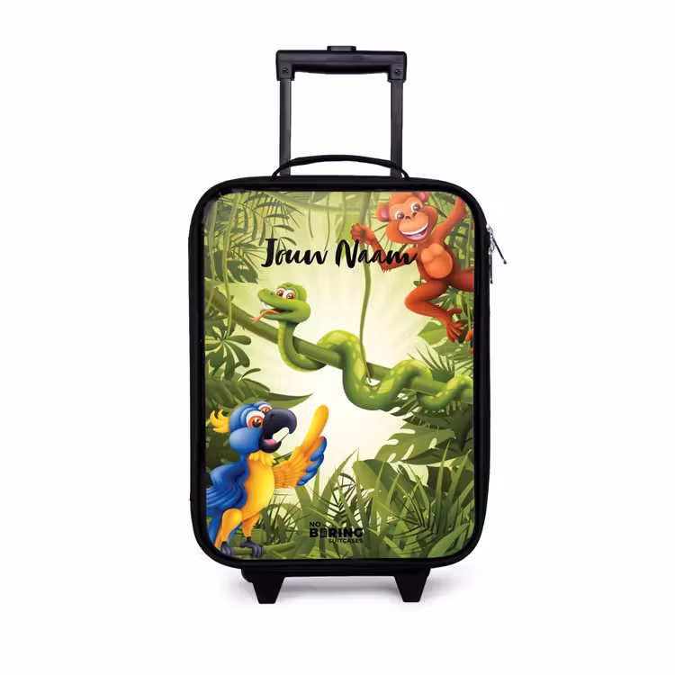 Kinderkoffers met naam - Jolige jungle — 1