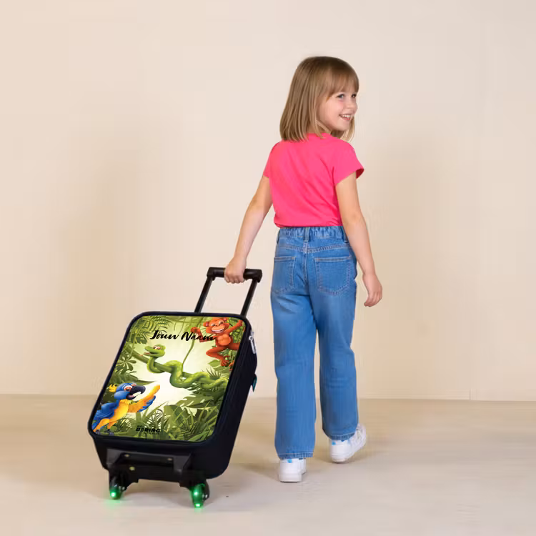 Kinderkoffers met naam - Jolige jungle — 2