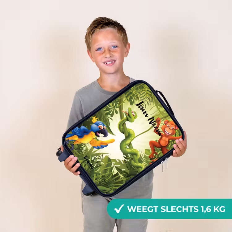 Kinderkoffers met naam - Jolige jungle — 3
