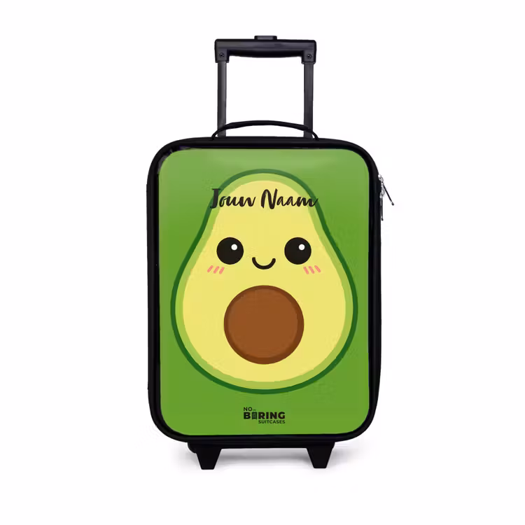 Kinderkoffers met naam - Kawai - Avocado - Groen — 1