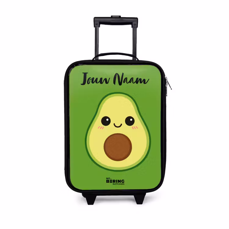Kinderkoffers met naam - Kawai - Avocado - Groen — 1