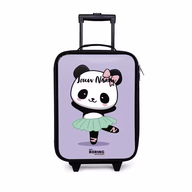 Kinderkoffers met naam - Kawai - Ballet - Panda — 1
