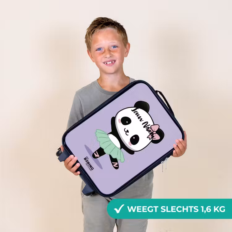 Kinderkoffers met naam - Kawai - Ballet - Panda — 3