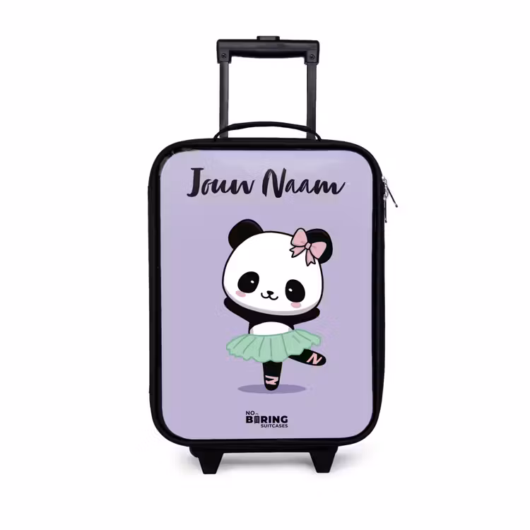 Kinderkoffers met naam - Kawai - Ballet - Panda — 1