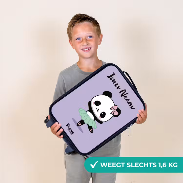 Kinderkoffers met naam - Kawai - Ballet - Panda — 3