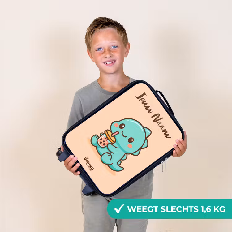 Kinderkoffers met naam - Kawai - Dino - Bubbletea — 3