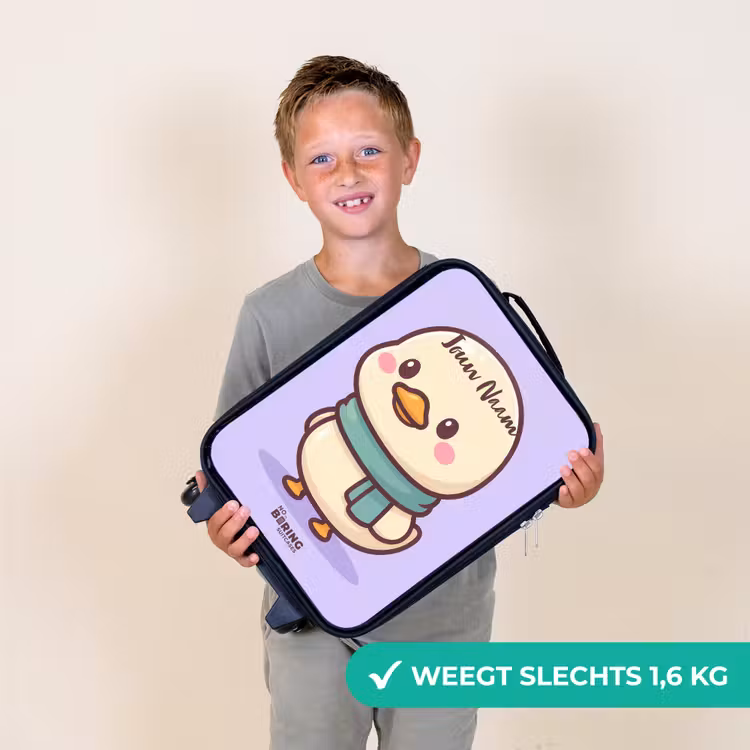 Kinderkoffers met naam - Kawai - Eend - Sjaal — 3