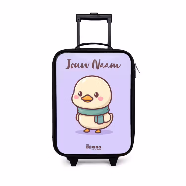 Kinderkoffers met naam - Kawai - Eend - Sjaal — 1