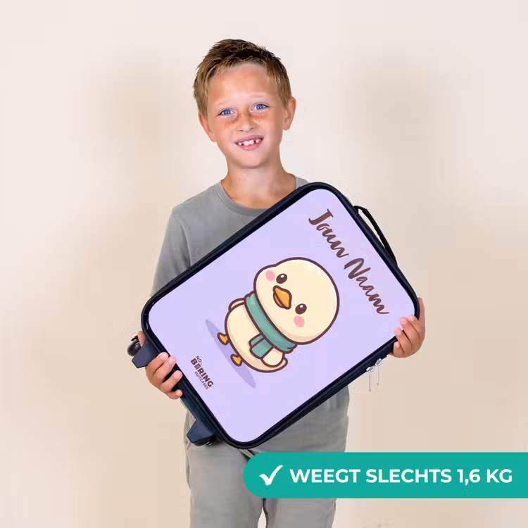 Kinderkoffers met naam - Kawai - Eend - Sjaal — 3