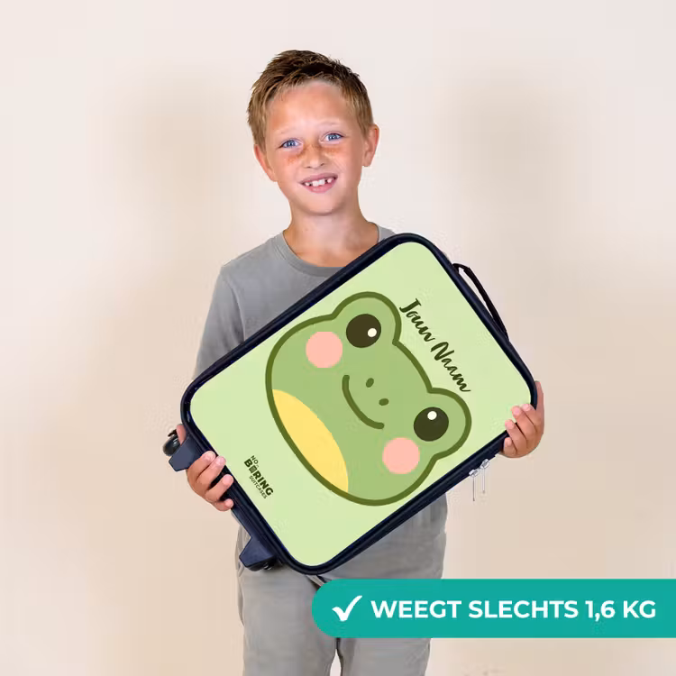 Kinderkoffers met naam - Kawai - Kikker - Groen — 3
