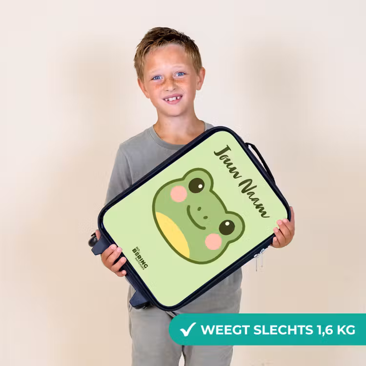 Kinderkoffers met naam - Kawai - Kikker - Groen — 3