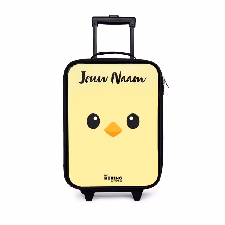 Kinderkoffers met naam - Kawai - Kuiken - Geel — 1