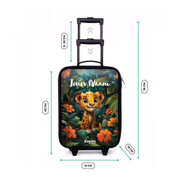 Kinderkoffers met naam - Liam luipaardje — 7