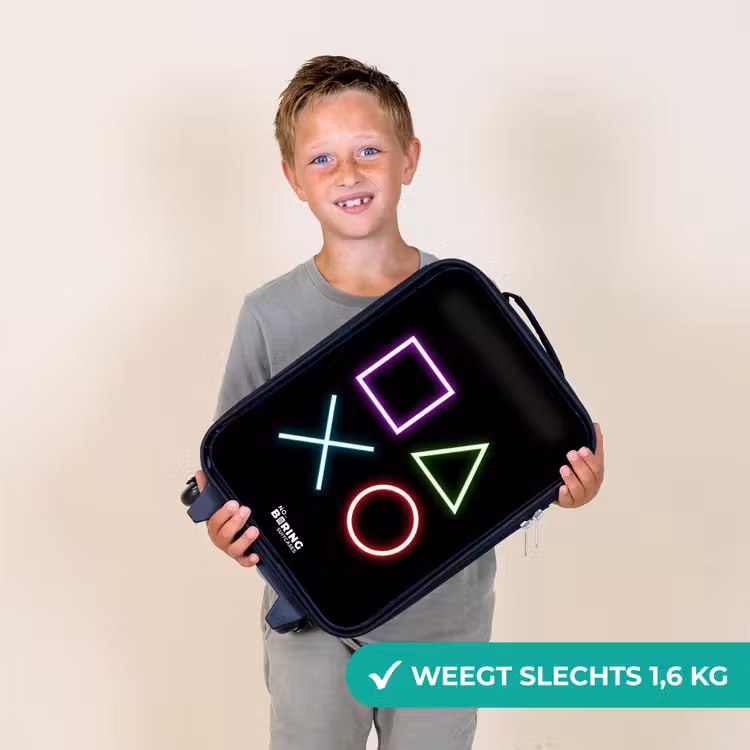 Kinderkoffer - Neonverlicthe symbolen — 3