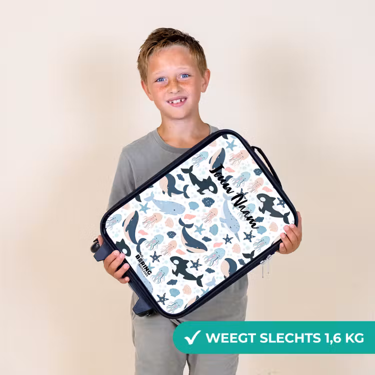 Kinderkoffer - Oceaan dieren kleurrijk — 3